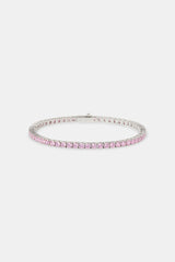 Pink Tennis Bracelet - 3mm