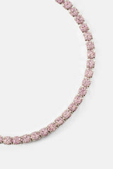 Light Pink Micro Tennis Bracelet - 2.5mm