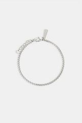 Polished Box Bracelet - 3mm