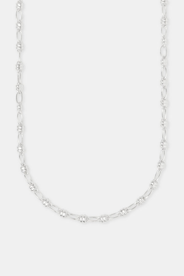 Polished Double Rounded Chain - 6mm