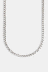 Polished Edge Gemstone Chain - 6mm