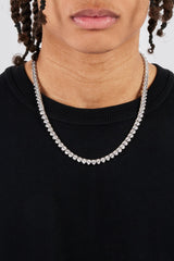 Polished Edge Gemstone Chain - 6mm