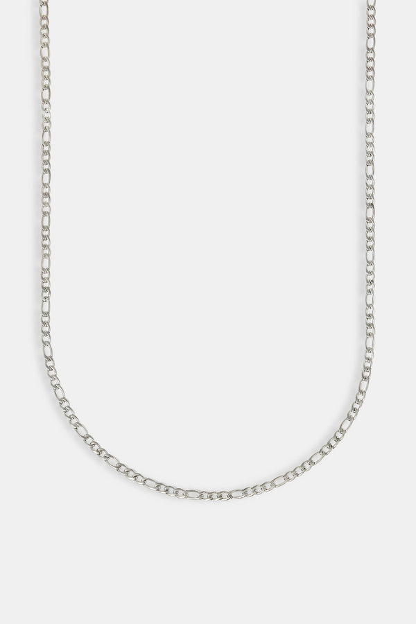 Polished Figaro Chain - 3mm