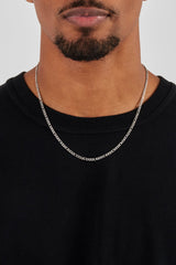 Polished Figaro Chain - 3mm