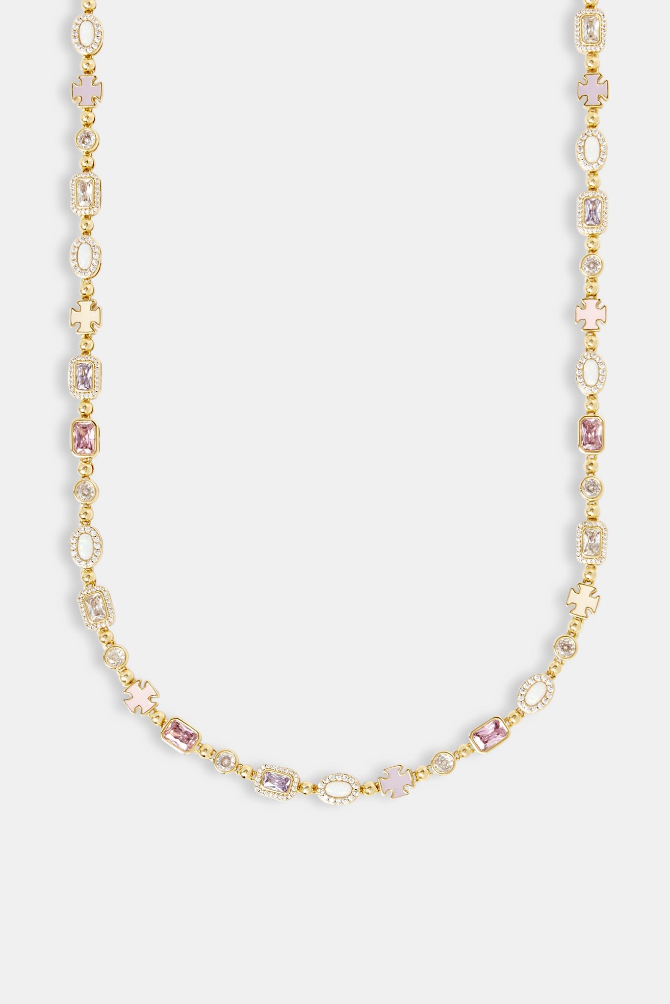 Pastel Multi Gemstone Chain - 6mm