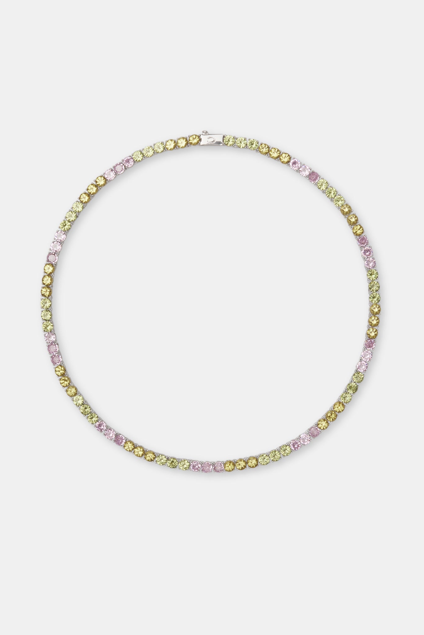 Pastel Colour Tennis Chain - 5mm
