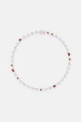 Red Heart Multi Gem Chain - 6mm