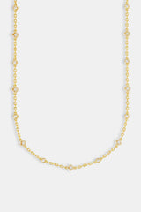 Cut Out Iced Repeat Motif Chain - 6mm