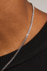 Micro Cuban Chain - 2mm - White