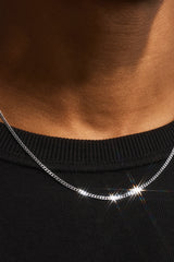 Micro Cuban Chain - 2mm - White