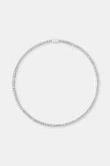 Square Stone Tennis Chain - 3mm