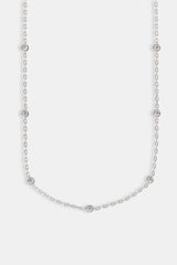 Gemstone Rolo Chain - 5mm