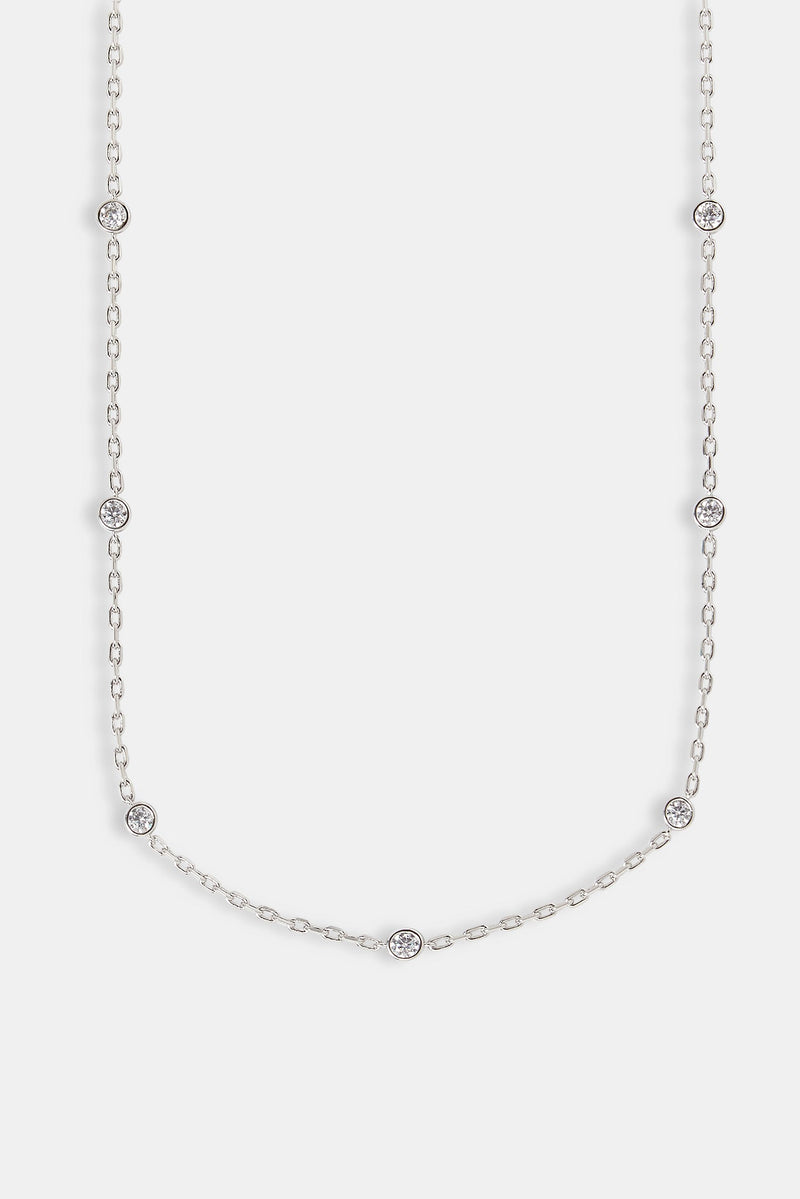 Gemstone Rolo Chain - 5mm