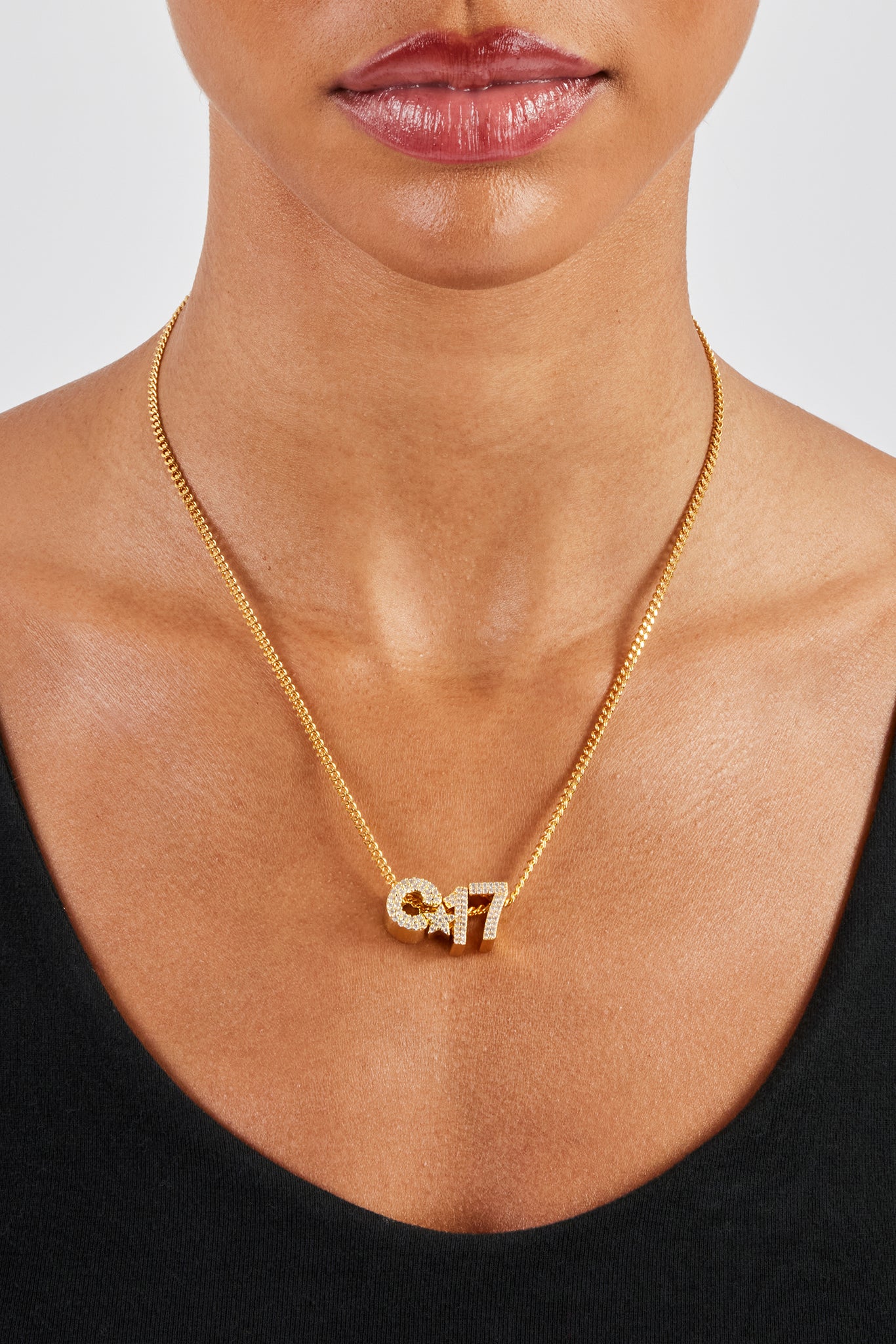 Iced Star Charm - 6mm