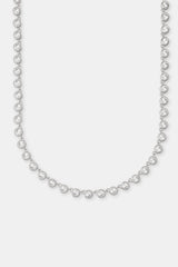 Iced Round Stone Chain - 6mm