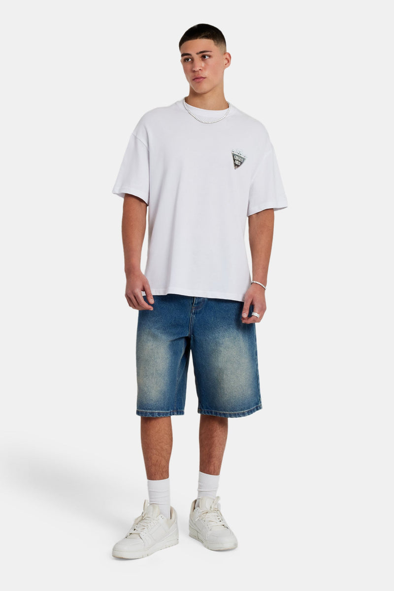 Denim Bermuda Jorts - Antique Wash