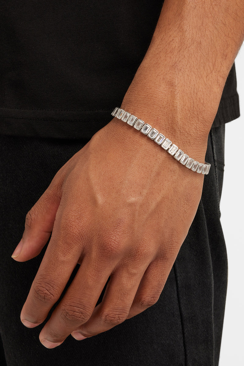 Bezel Tennis Bracelet