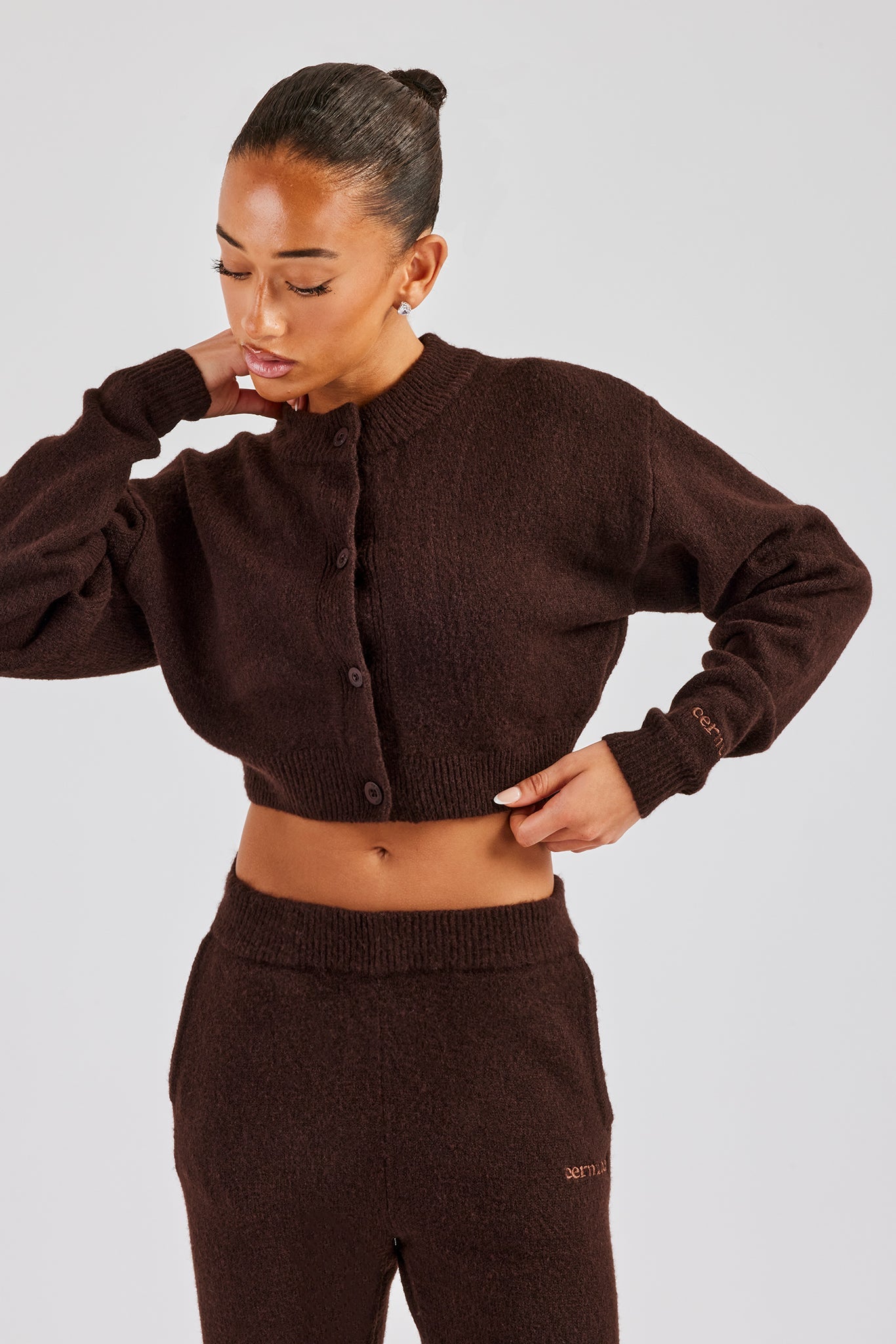 Cardigan chocolate main image 0