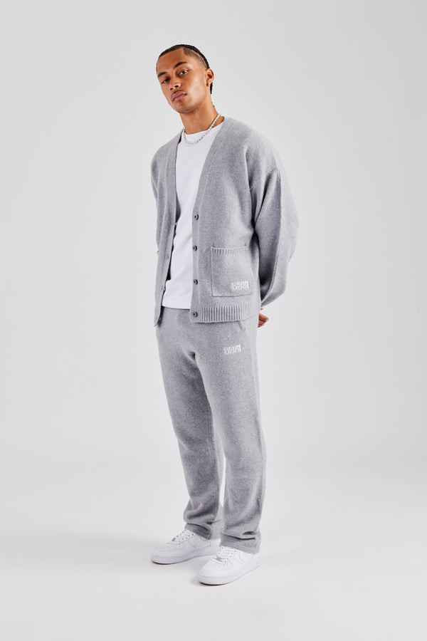 Knitted Straight Leg Jogger and Cardigan