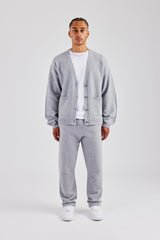 Knitted Straight Leg Jogger and Cardigan