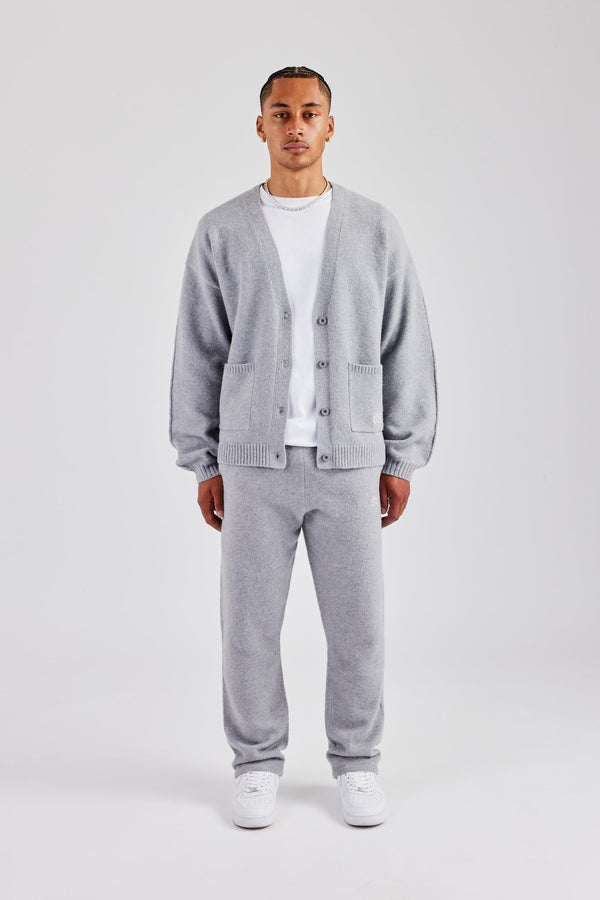 Knitted Straight Leg Jogger and Cardigan