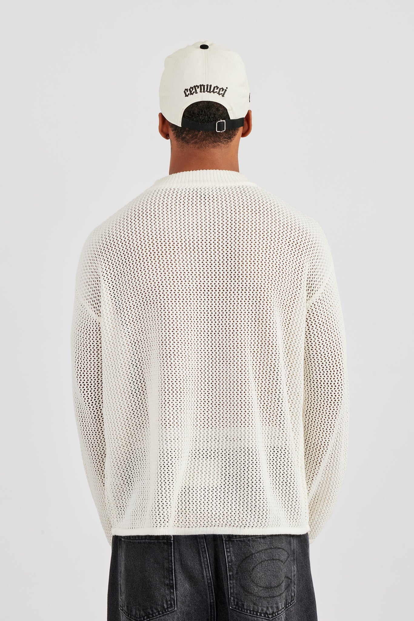Long Sleeve 86 Knit Top - Off White