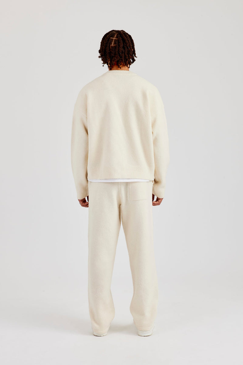 Knitted Straight Leg Jogger