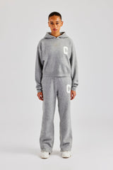 C Knitted Tracksuit - Grey