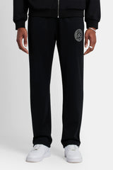 Rhinestone Crest Tracksuit - Black