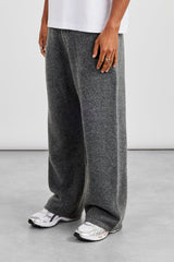 Knitted Relaxed Jogger - Grey