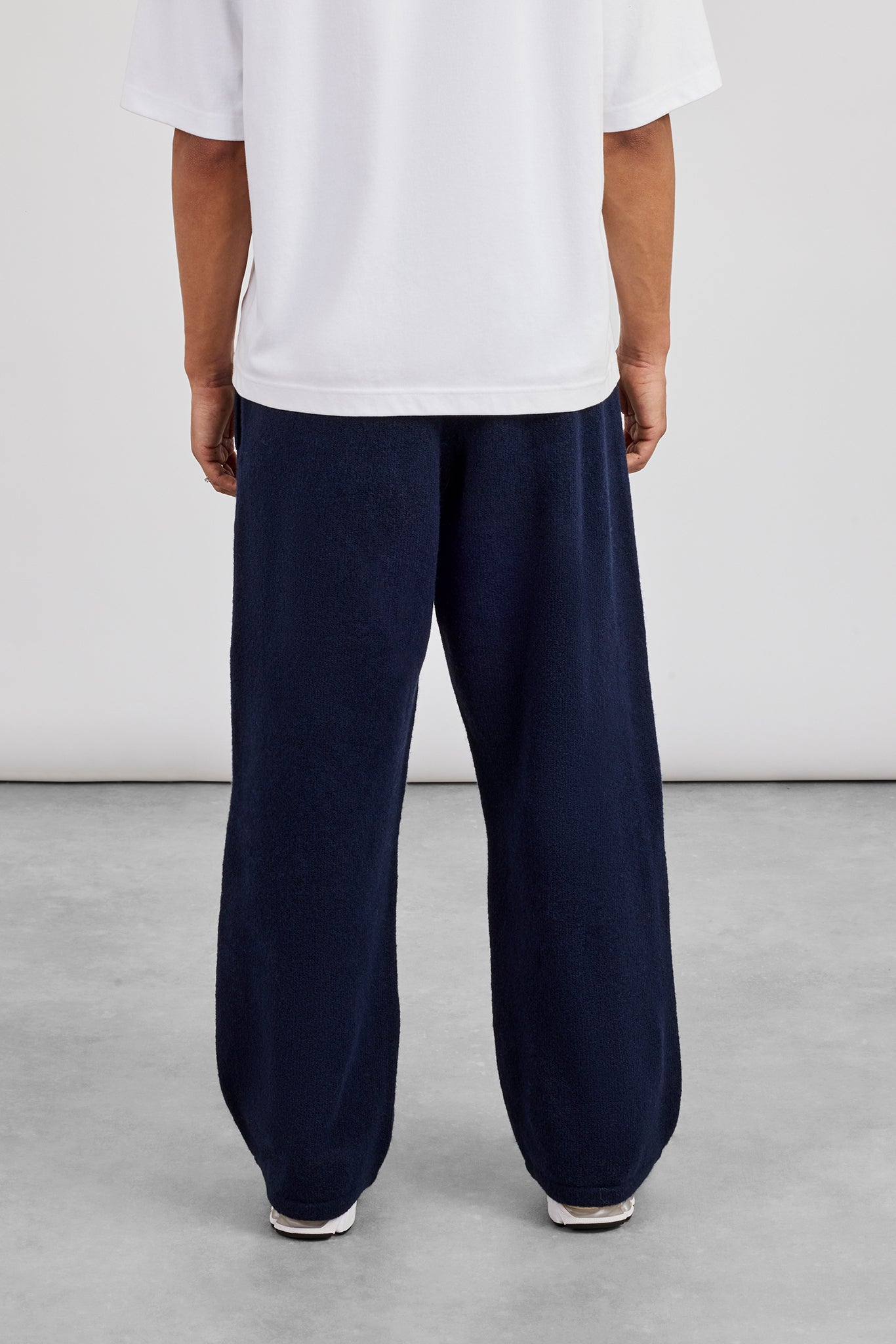 CN Knitted Baggy Jogger - Navy