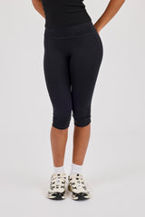 Technical Capri Pant - Black