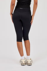 Technical Capri Pant - Black