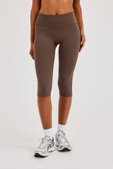 Technical Capri Pant - Chocolate