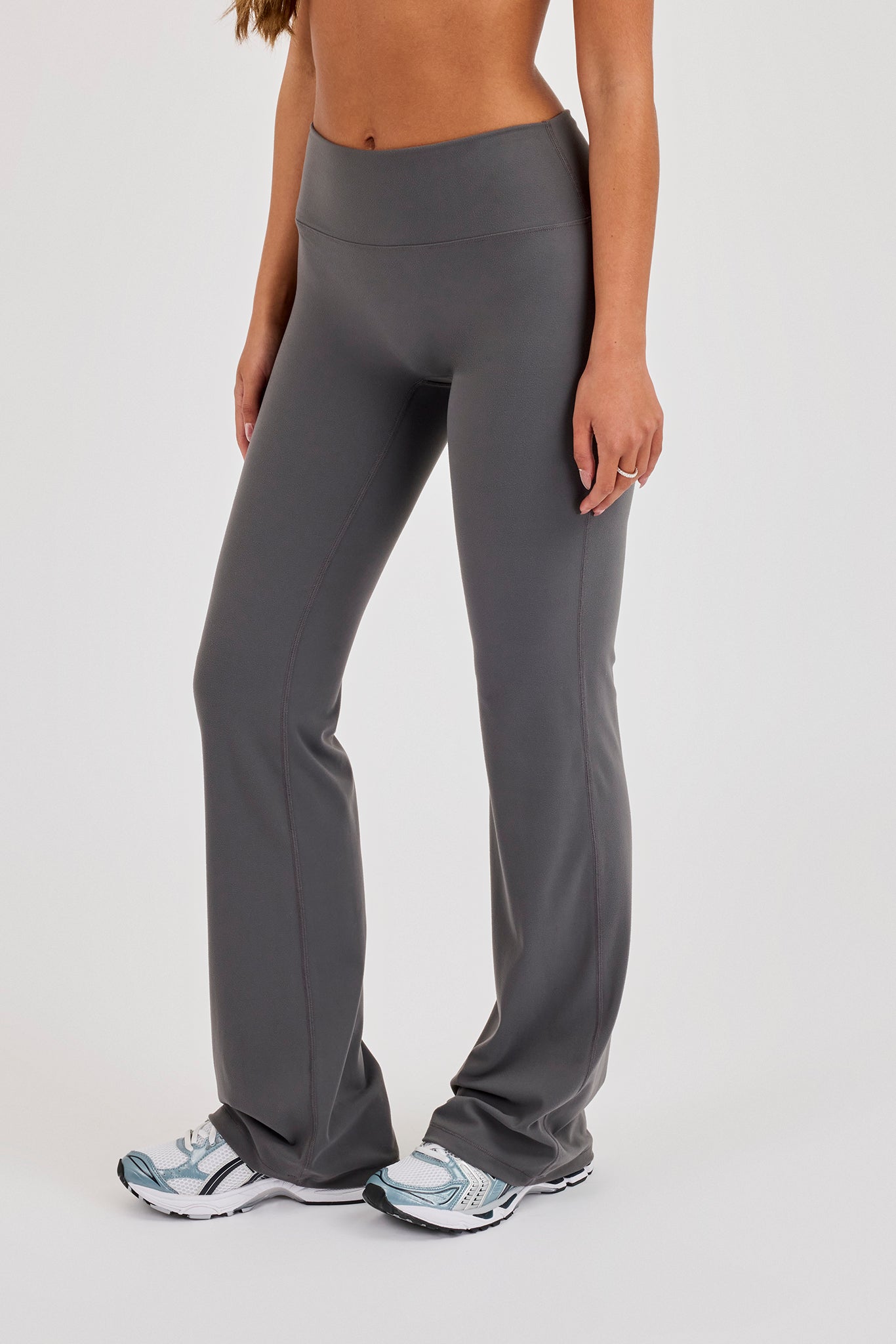 Classic Flared Pant - Granite Grey
