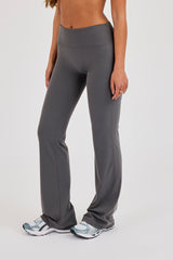 Classic Flared Pant - Granite Grey