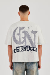 CN Boxy T-Shirt - Ash Grey