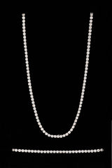 Micro Tennis Chain & Bracelet - 2.5mm