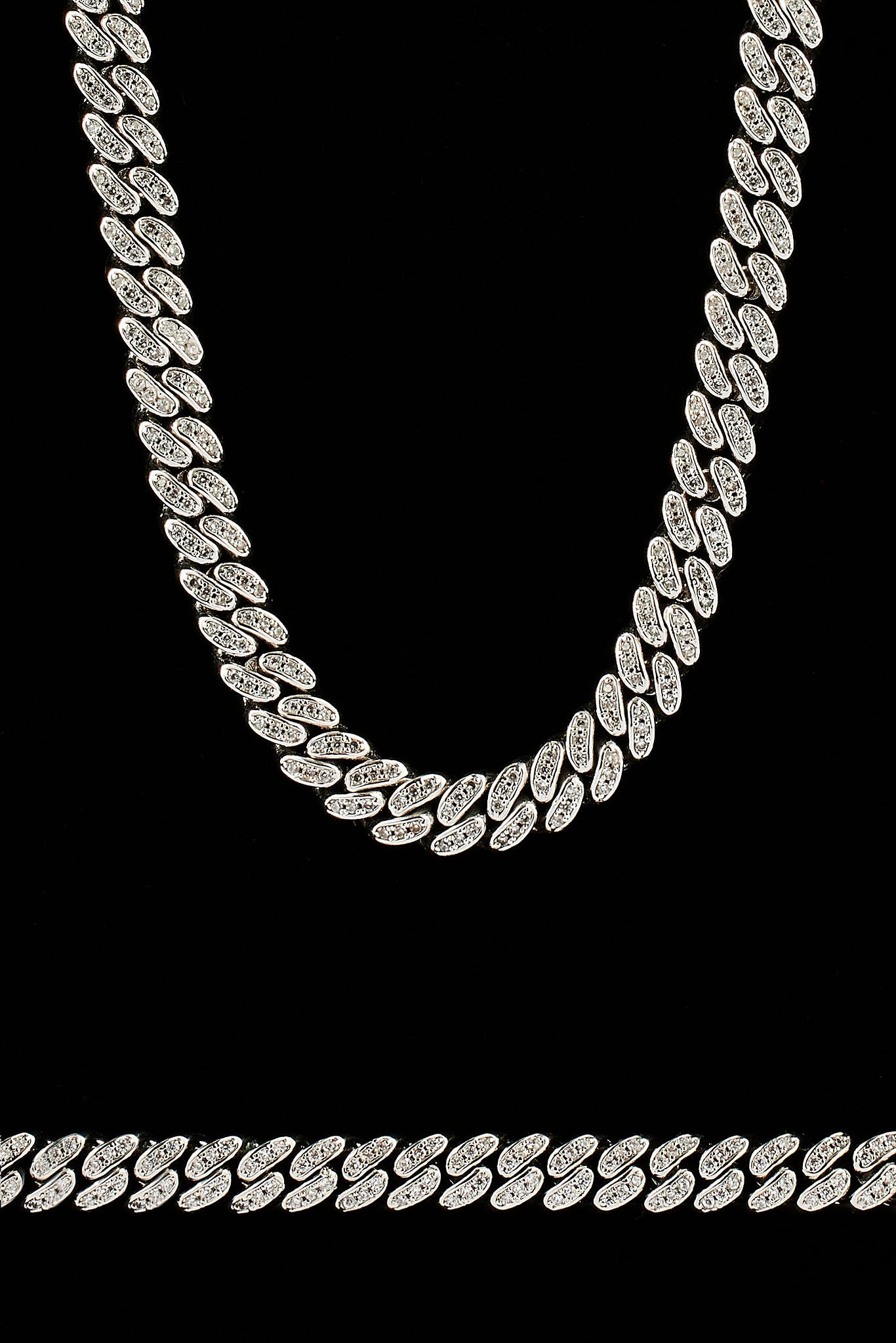 Iced Out Cuban Chain & Bracelet - 6mm