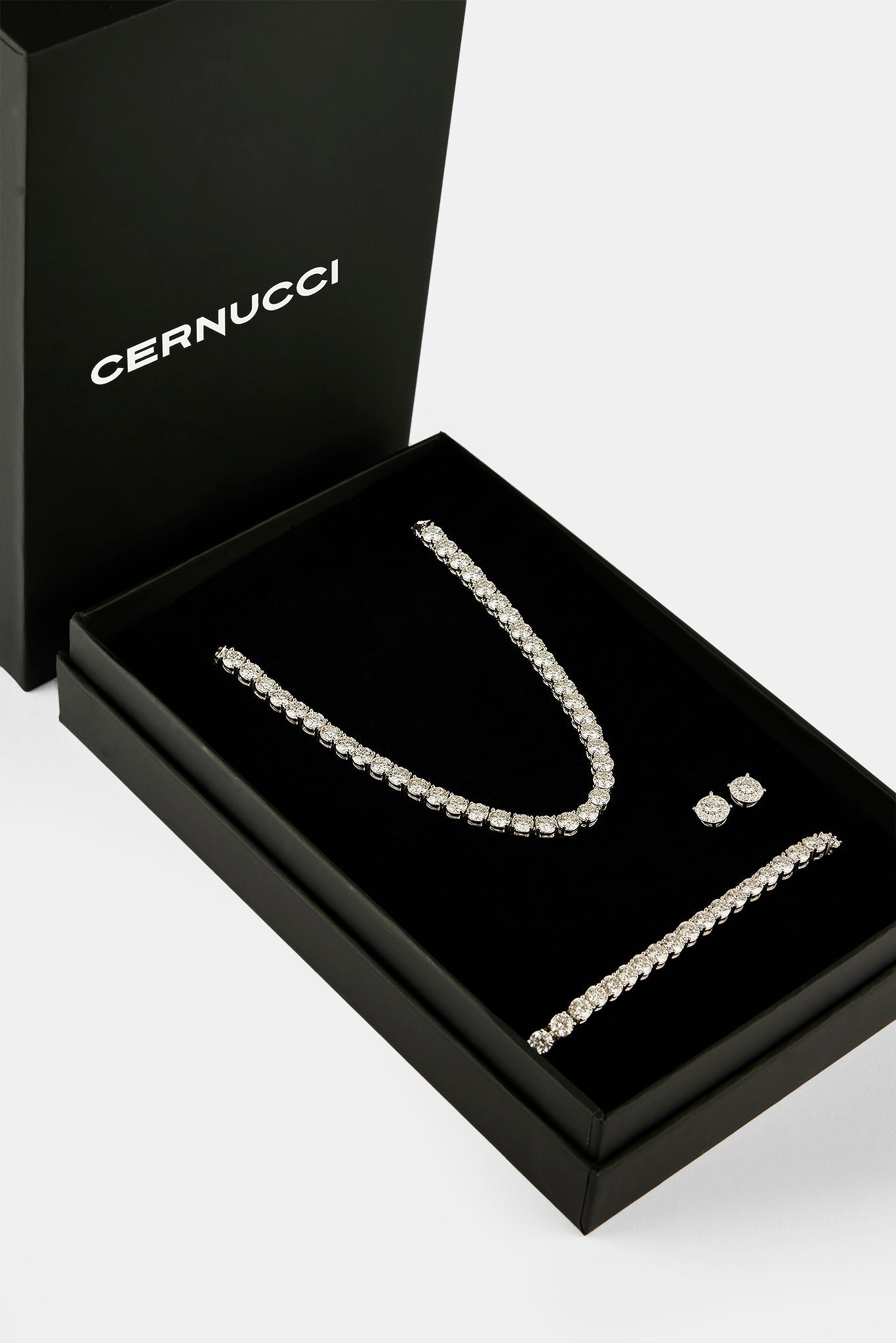 Tennis Chain, Bracelet & Stud - 5mm