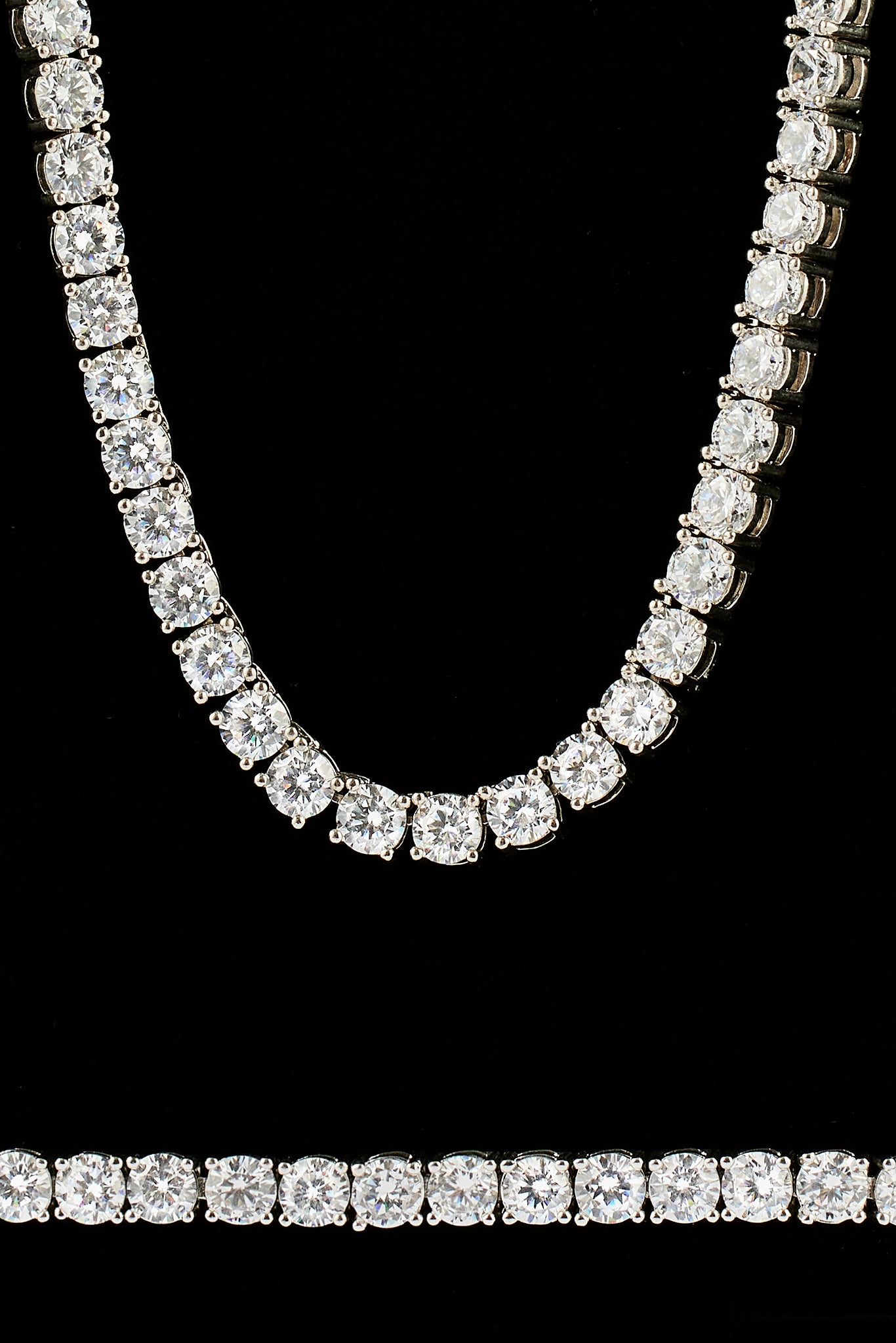 Tennis Chain & Bracelet  5mm