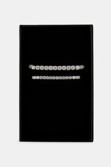 5mm Tennis & 7mm Clustered Tennis Bracelet