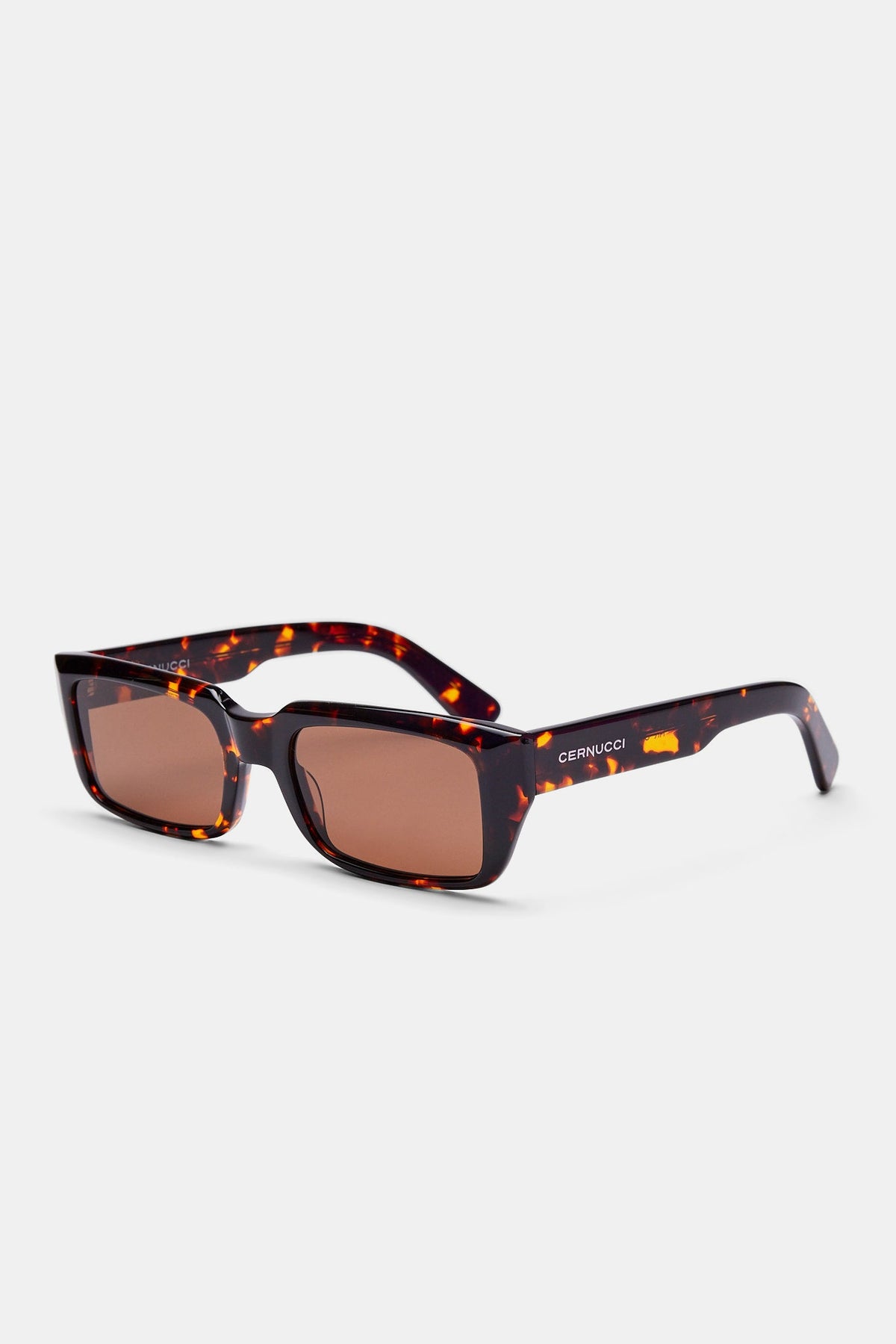 Tortoise Shell Brown Shades- Coast Savvy, LLC ® - Mazzucchelli Acetate Shades OUR LEGACY: Brown Shelter Sunglasses | SSENSE main image 2