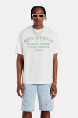 Moto Oversized T-Shirt - Off White