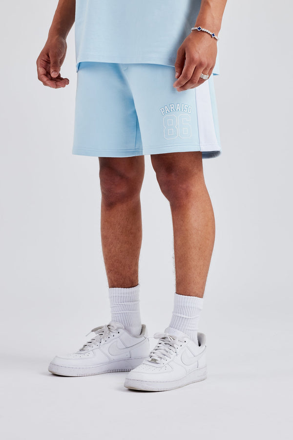 86 Varsity Jersey Short - Light Blue