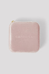 Cernucci Mirror Jewellery Travel Case - Pink