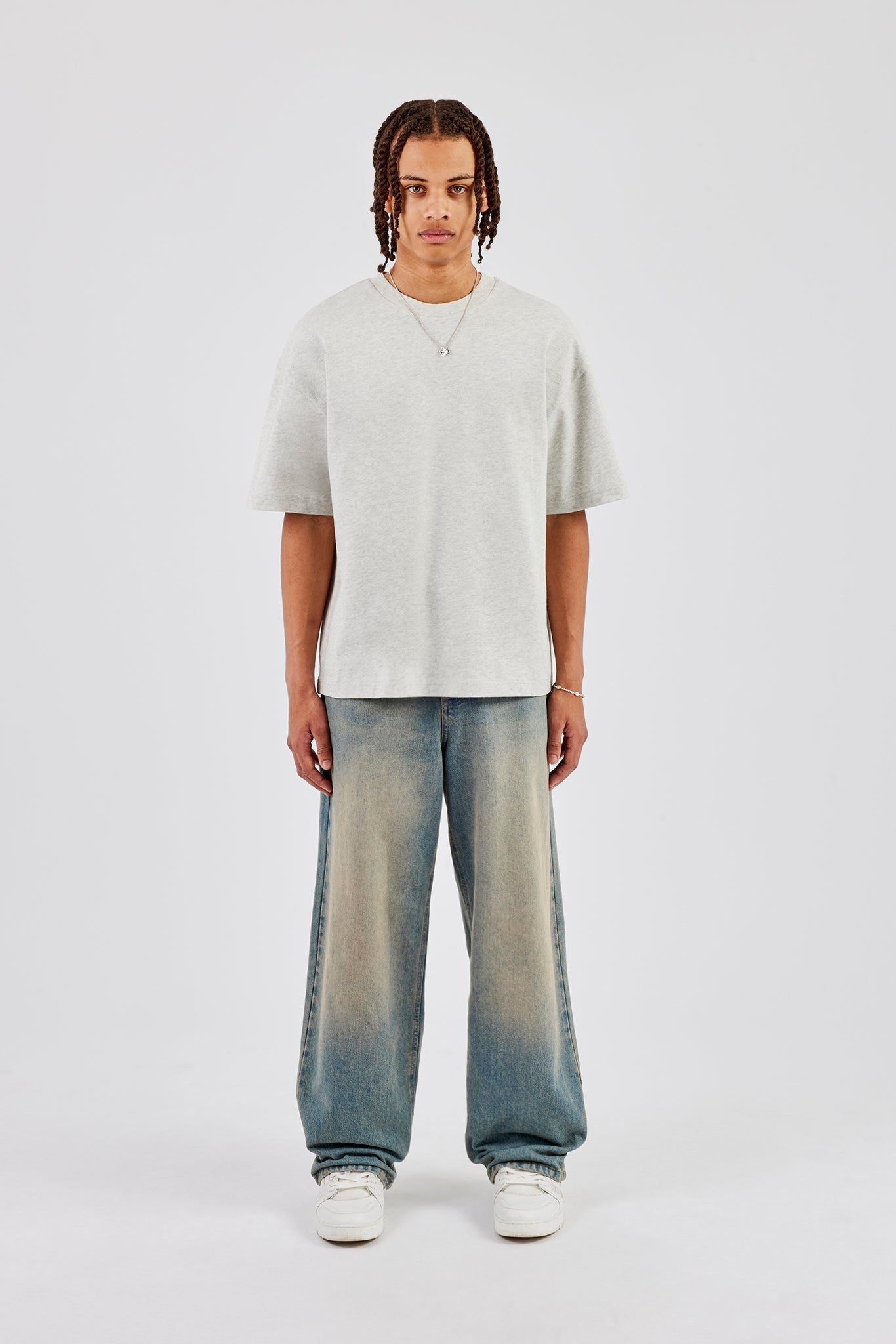 Regular Fit T-Shirt - Ash Grey