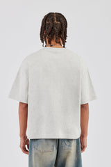 Boxy T-Shirt - Ash Grey