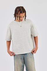 Boxy T-Shirt - Ash Grey