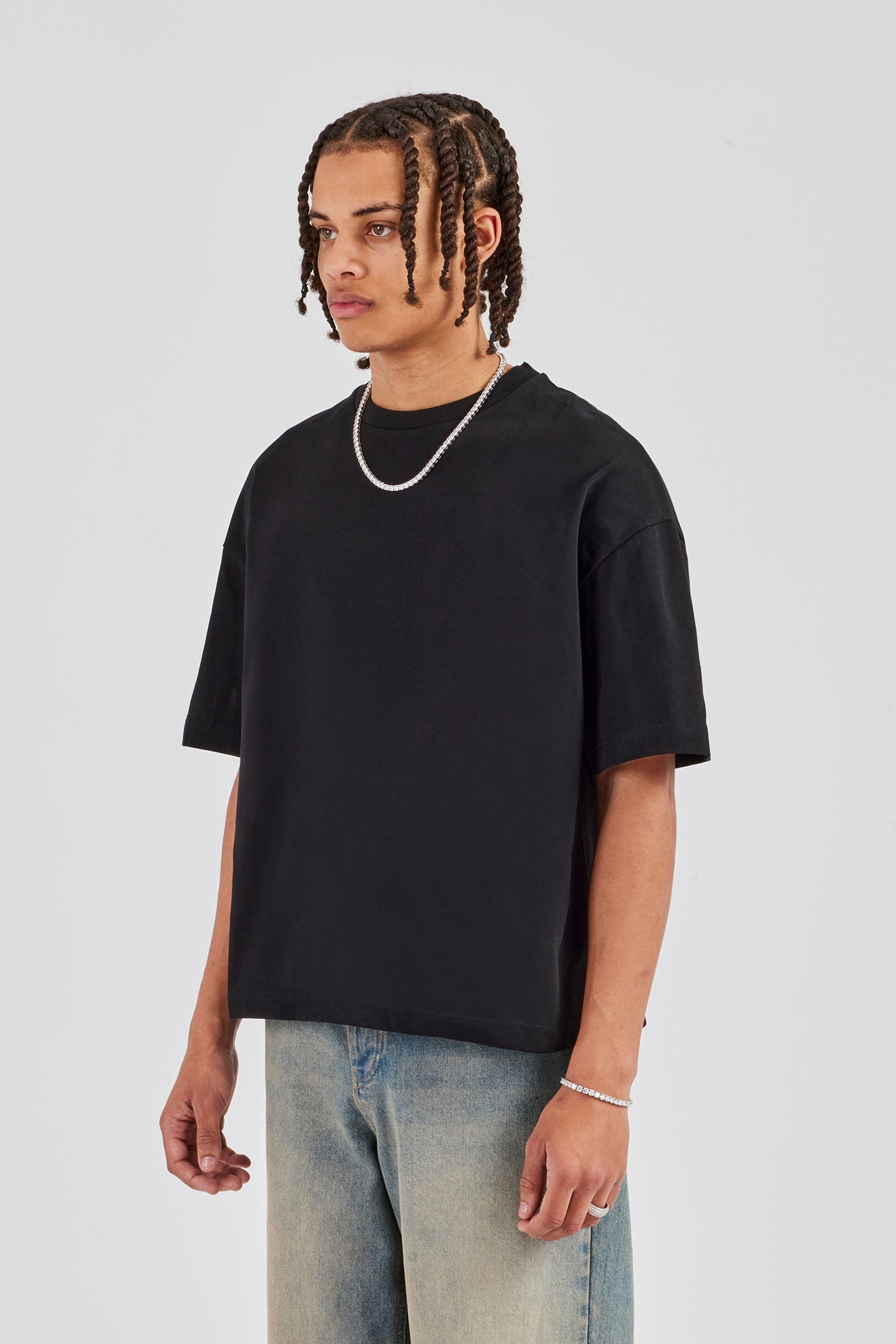 Boxy T-Shirt - Black